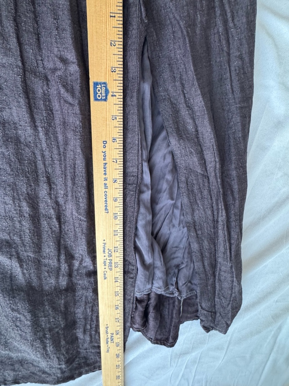 Cult Gaia Muna Off-The-Shoulder Midi-Dress Gray Black 4 cotton linen wedding - Picture 13 of 14